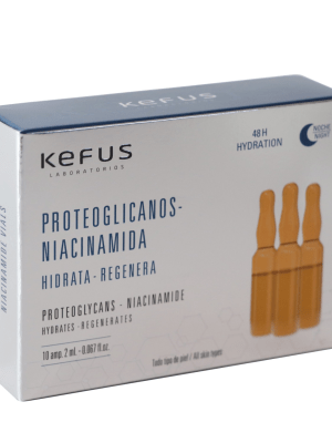 Ampollas Faciales Proteoglicanos Niacinamida Kefus 10 unidades