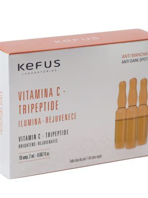 Ampollas Faciales Vitamina C luminosidad Kefus 10 unidades
