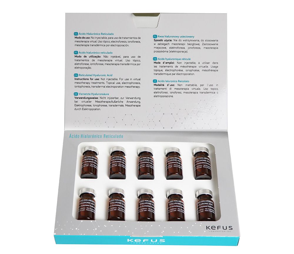 Viales Ácido Hialurónico Kefus 10 unidades 5 ml - Imagen 2